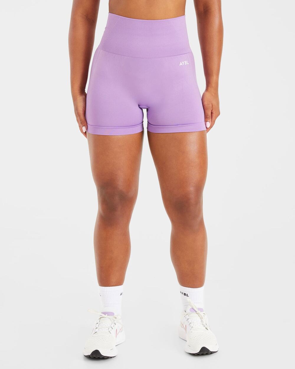 AYBL Adapt Seamless Shorts Spring Lilac 4.5 Inch
